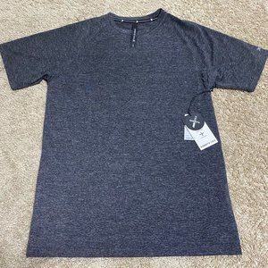 KENNETH COLE New York Tech SS Gray Athletic Men’s Tee